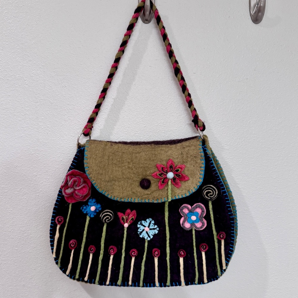 Rising Tide 100% Wool Bag